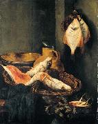 Still-Life with Fish in Basket